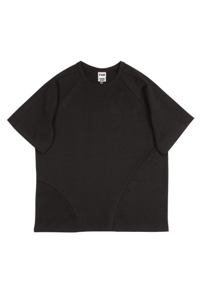 FAR JERSEY OVER T-SHIRTS BLACK